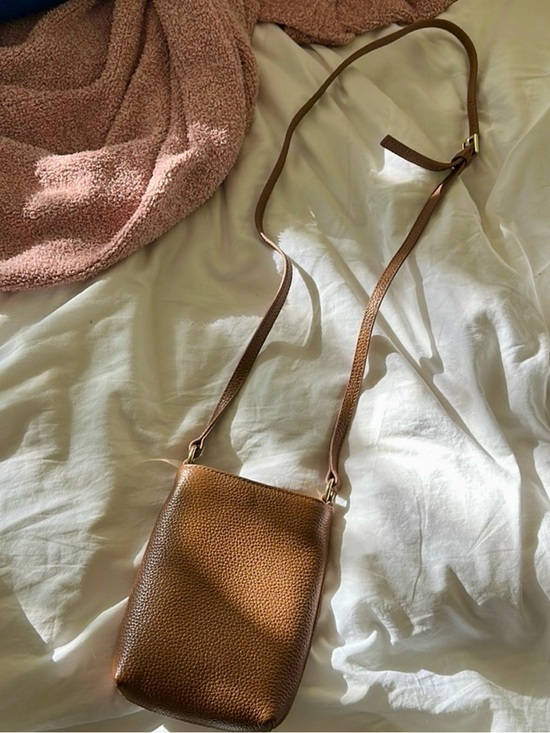 Quince Handbags - Quince Pebbled Leather Crossbody